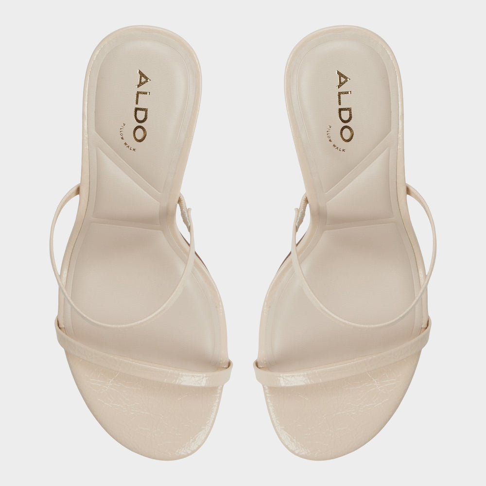 Aldo Avelinda in Cream - Heeled mule Cream