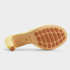 Aldo Lyhanna Light Yellow Women's Heeled mules - Heeled mule, Stiletto heel Light Yellow
