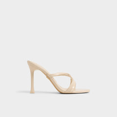 Aldo Velaia Light Beige Women's Heeled mules - Heeled mule, Stiletto heel Light Beige