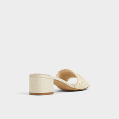 Aldo Claudina Natural Women's Block heels - Heeled mule, Block heel Natural