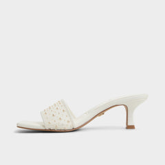 Aldo Pearlia White Women's Heeled mules - Heeled mule White