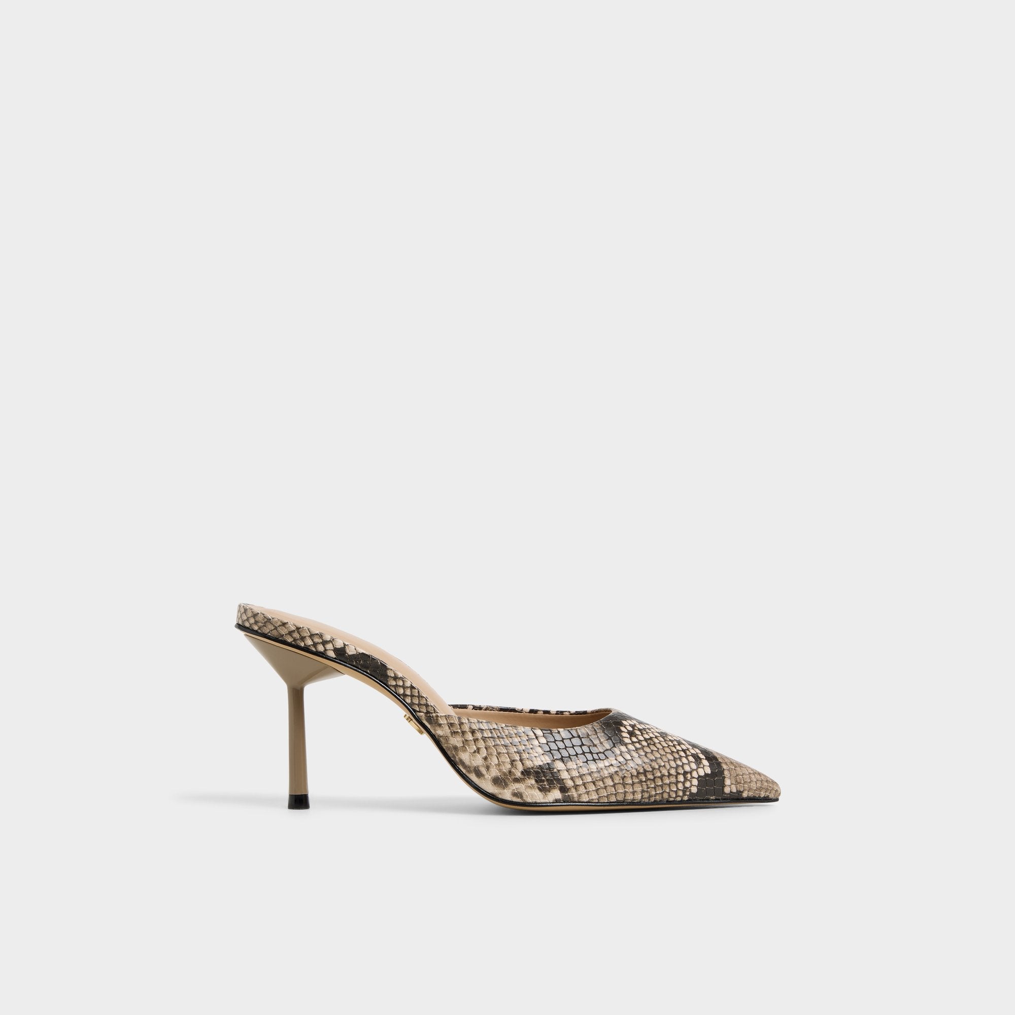 Aldo Beatrixy Python Women's Heeled mules - Heeled mule, Stiletto heel Python