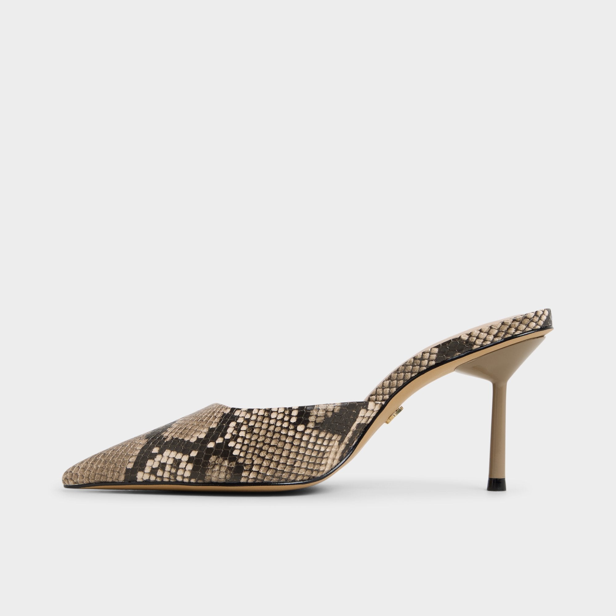 Aldo Beatrixy Python Women's Heeled mules - Heeled mule, Stiletto heel Python