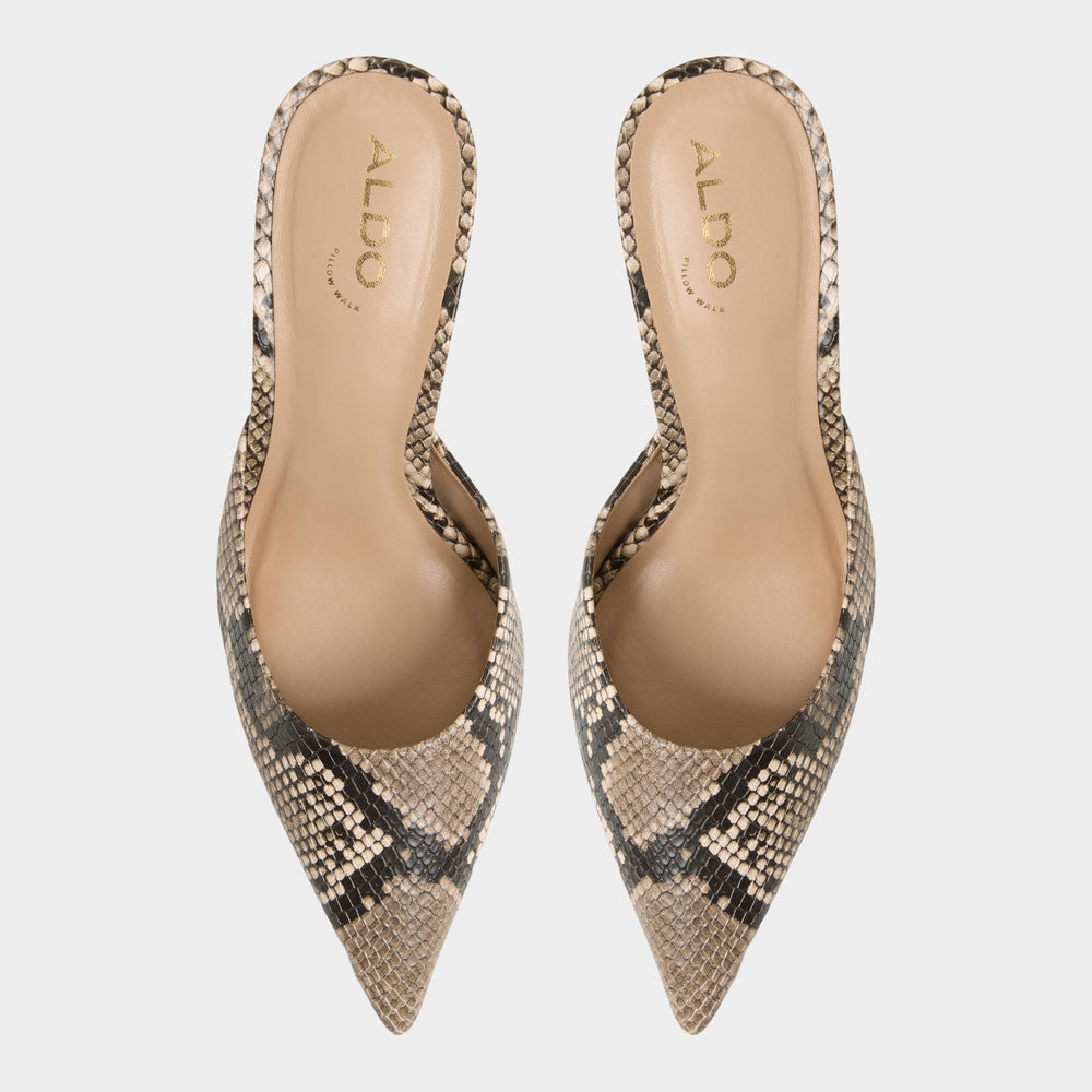 Aldo Beatrixy Python Women's Heeled mules - Heeled mule, Stiletto heel Python