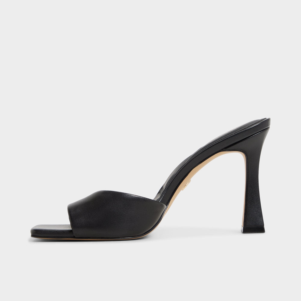 Aldo Jennifer in Black - Heeled mule, Stiletto heel Black