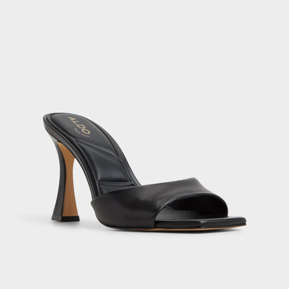 Aldo Jennifer in Black - Heeled mule, Stiletto heel Black
