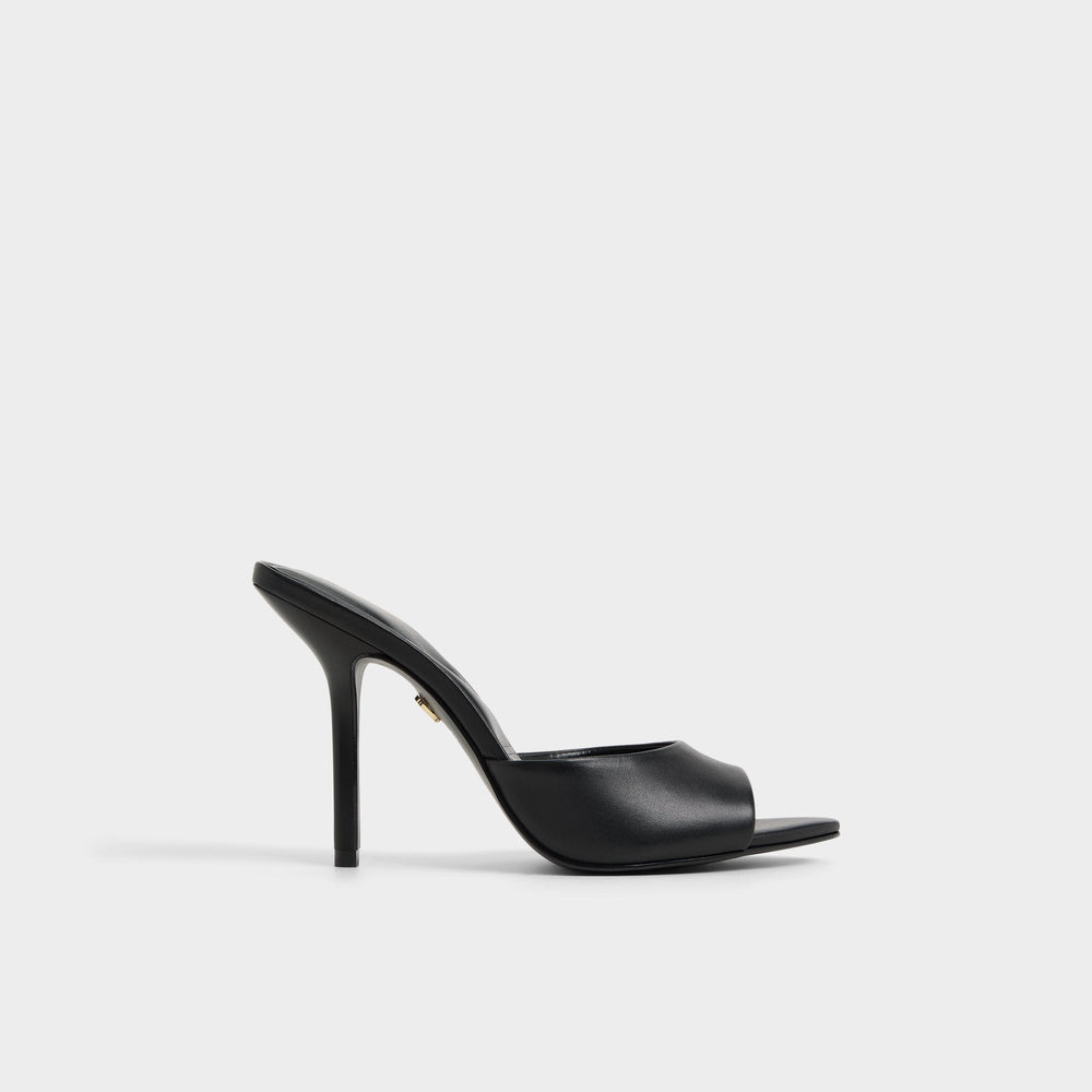 Aldo Madelan in Black - Heeled mule, Stiletto heel Black