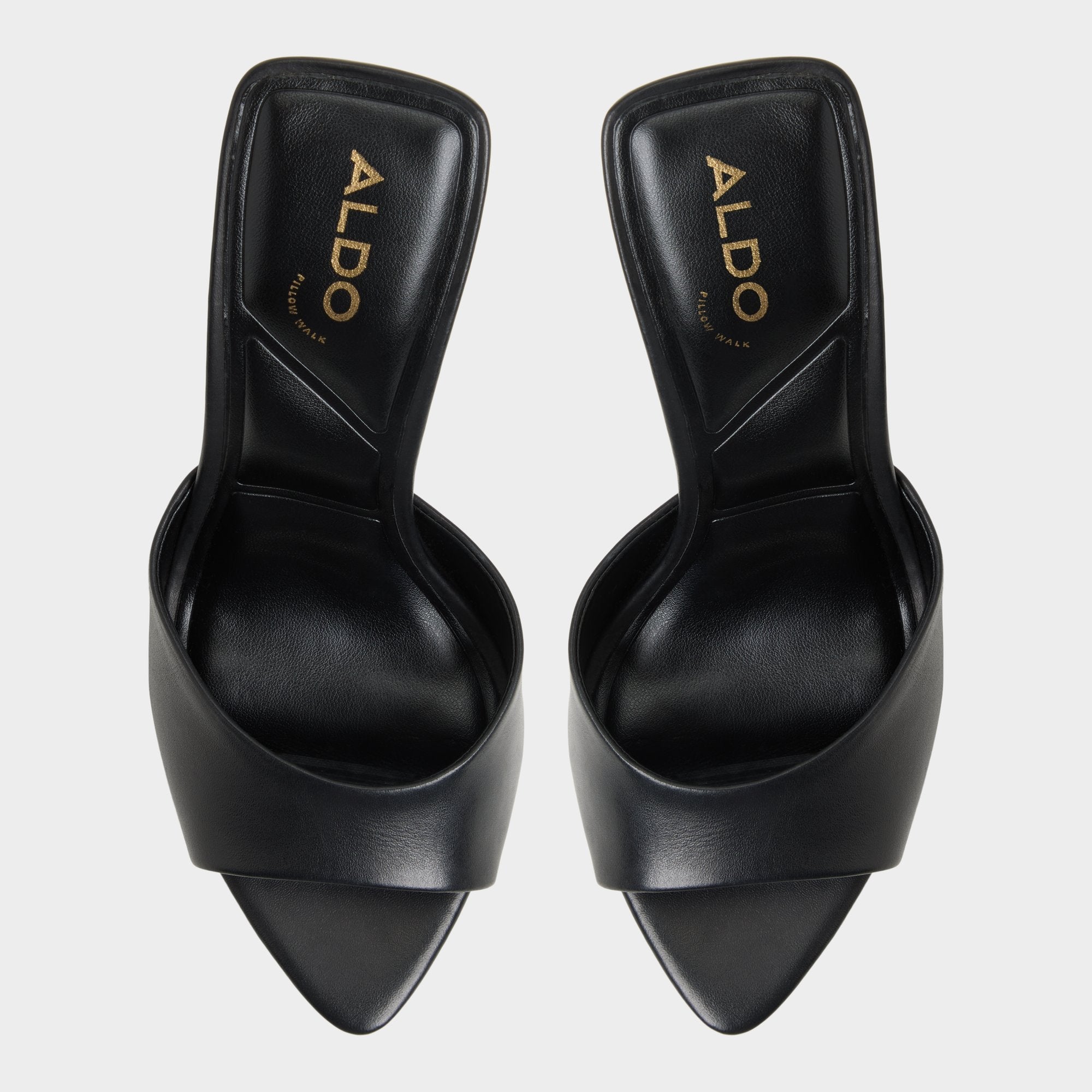 Aldo Madelan in Black - Heeled mule, Stiletto heel Black