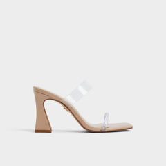 Aldo Calley Tan Women's Heeled mules - Heeled mule, Block heel Tan