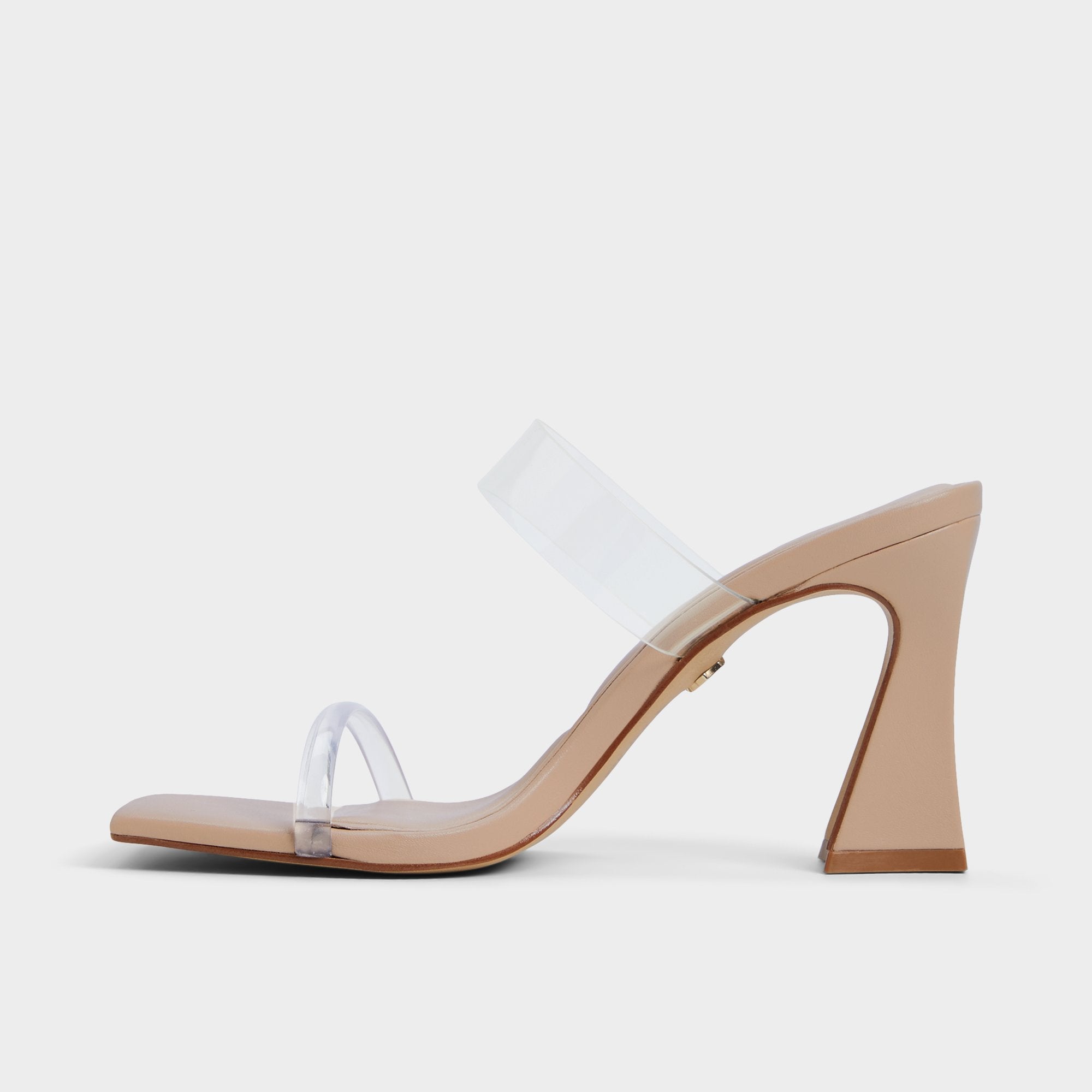 Aldo Calley Tan Women's Heeled mules - Heeled mule, Block heel Tan