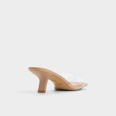 Aldo Enchanting Tan Women's Heeled mules - Heeled mule, Kitten heel Tan