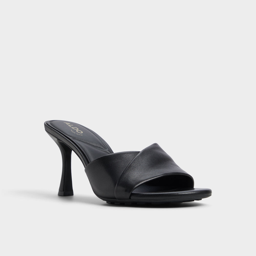 Aldo Lyhanna Black Women's Heeled mules - Heeled mule, Stiletto heel Black