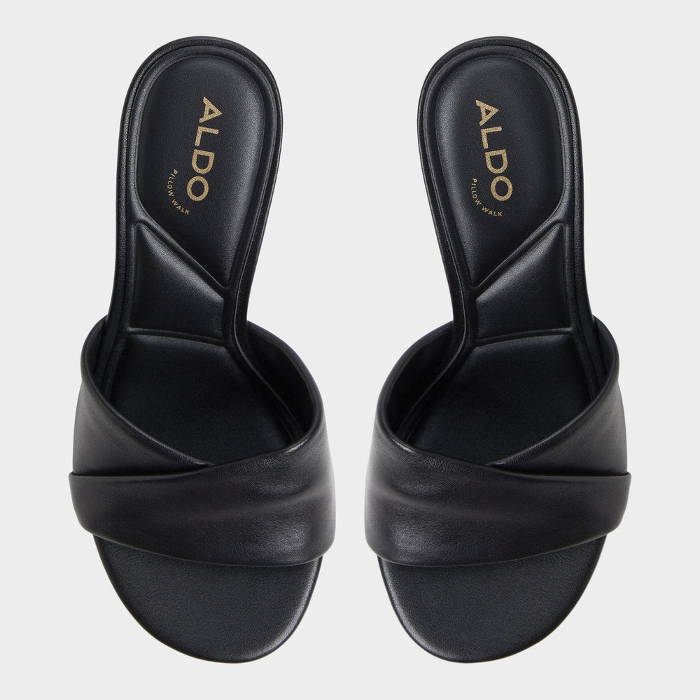 Aldo Lyhanna Black Women's Heeled mules - Heeled mule, Stiletto heel Black