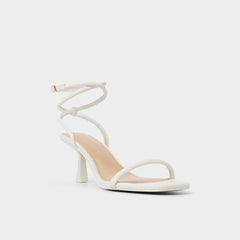 Aldo Demmi White Women's Strappy sandals - , Kitten heel White