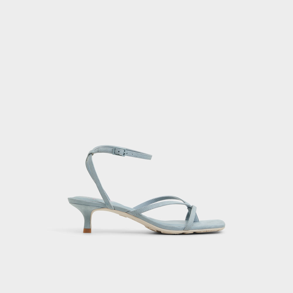 Aldo Soffie Other Blue Women's Strappy sandals - Strappy heeled sandal, Kitten heel Other Blue