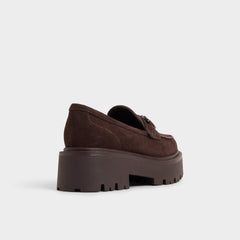 Aldo Oneameth in Dark Brown - Loafer, Lug sole Dark brown