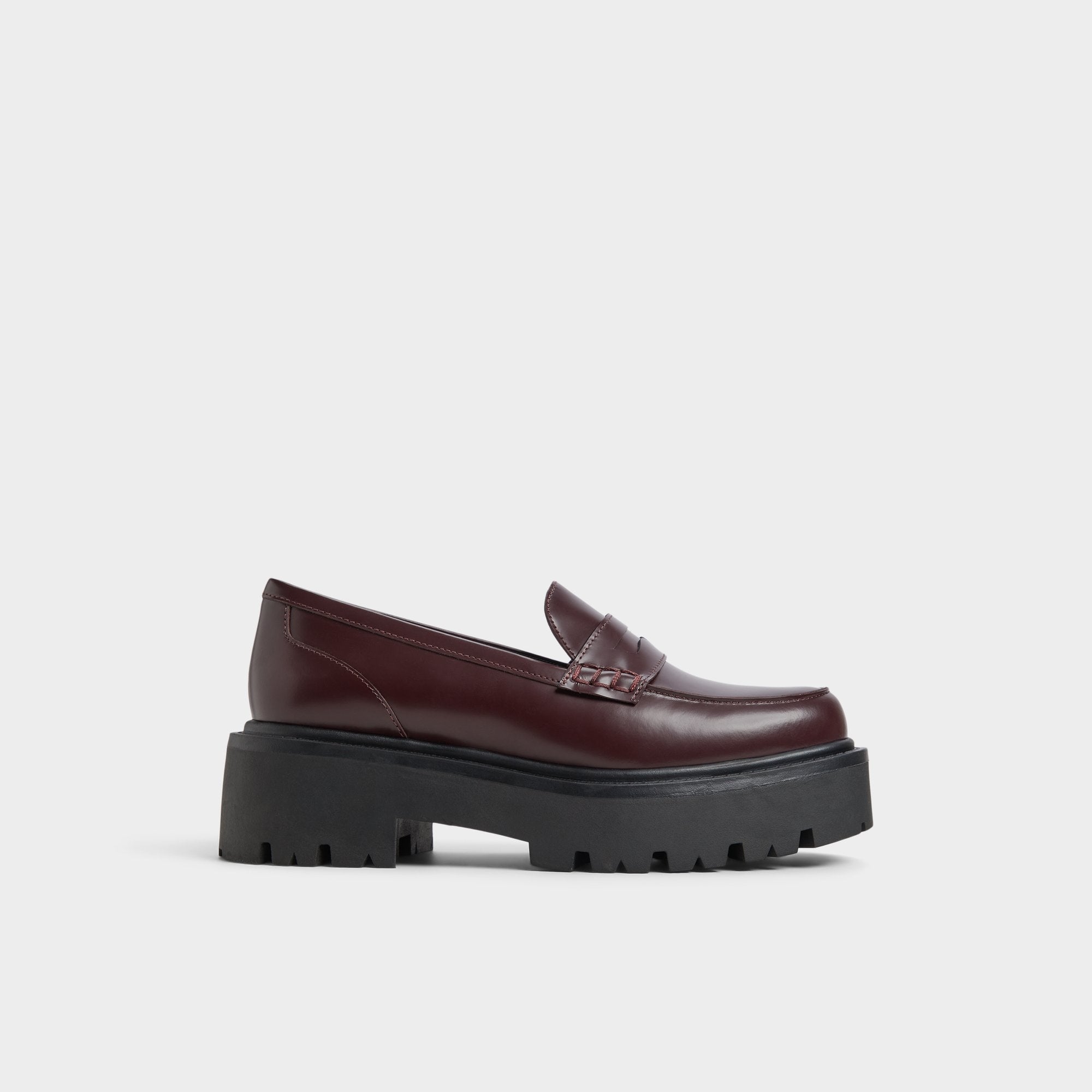 Aldo Cadaycia in Bordo - Loafer, Lug sole Bordo