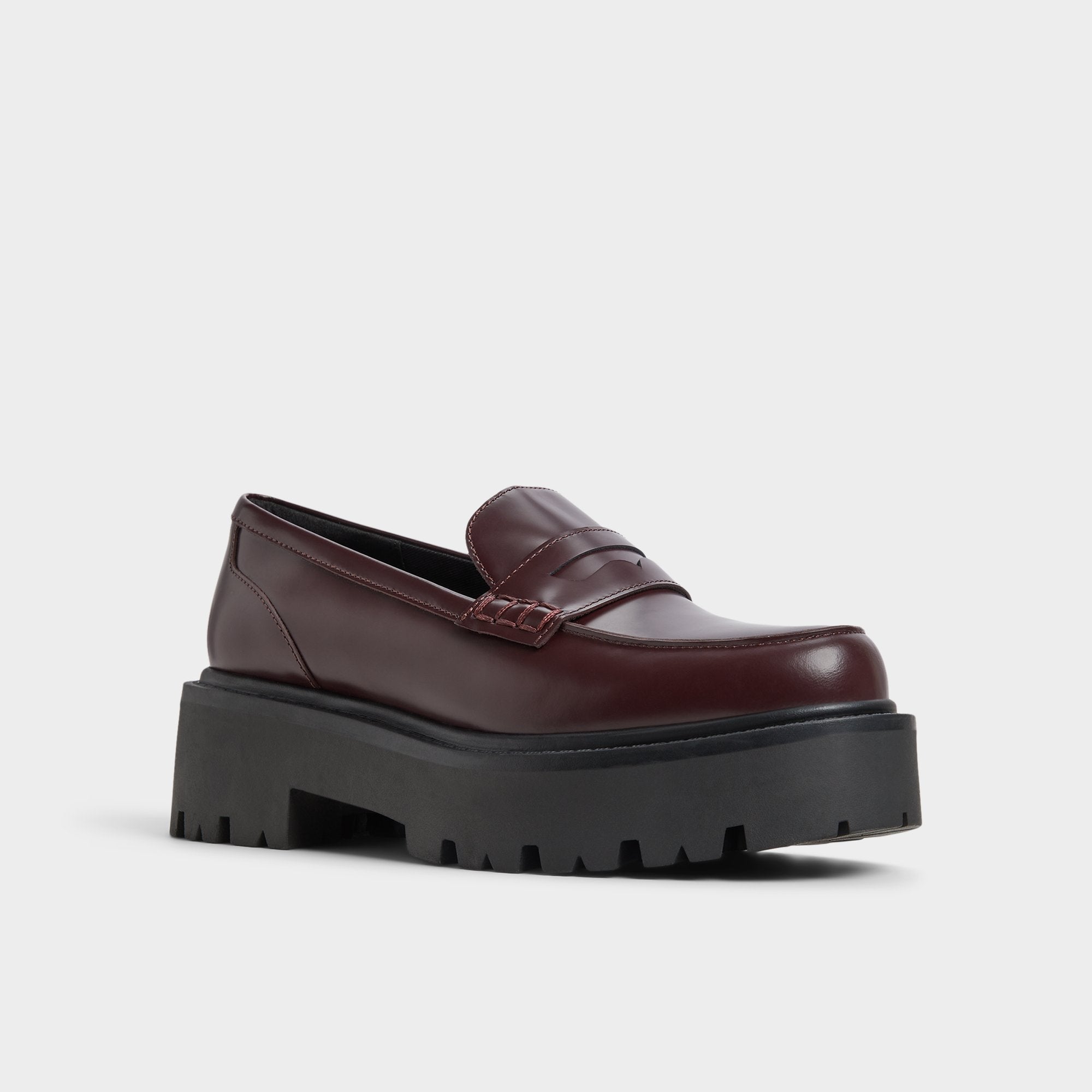 Aldo Cadaycia in Bordo - Loafer, Lug sole Bordo