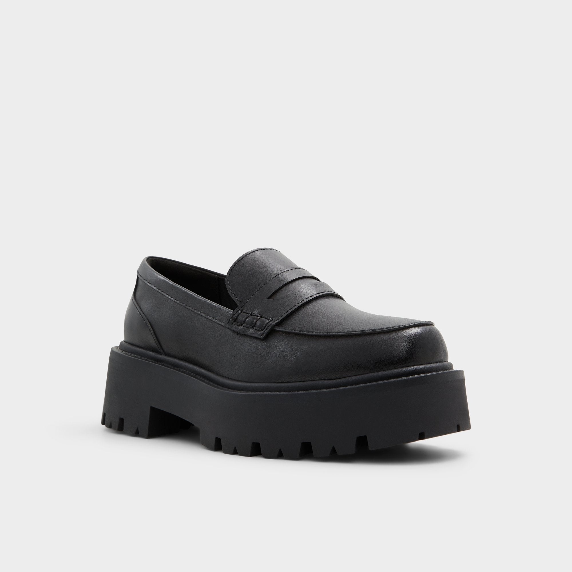 Aldo Cadaycia Black Women's Loafers & Oxfords - Loafer, Lug sole Black