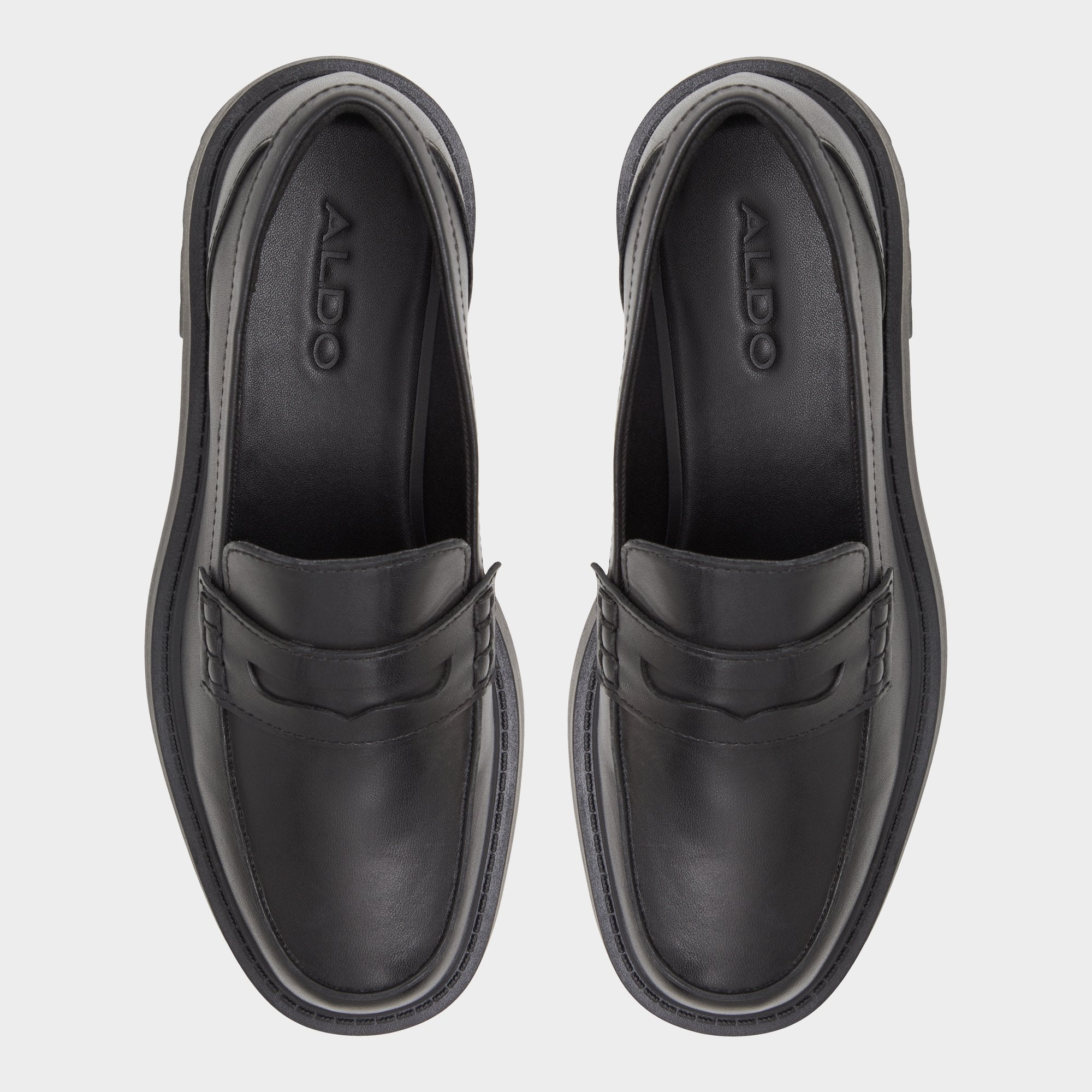 Aldo Cadaycia Black Women's Loafers & Oxfords - Loafer, Lug sole Black