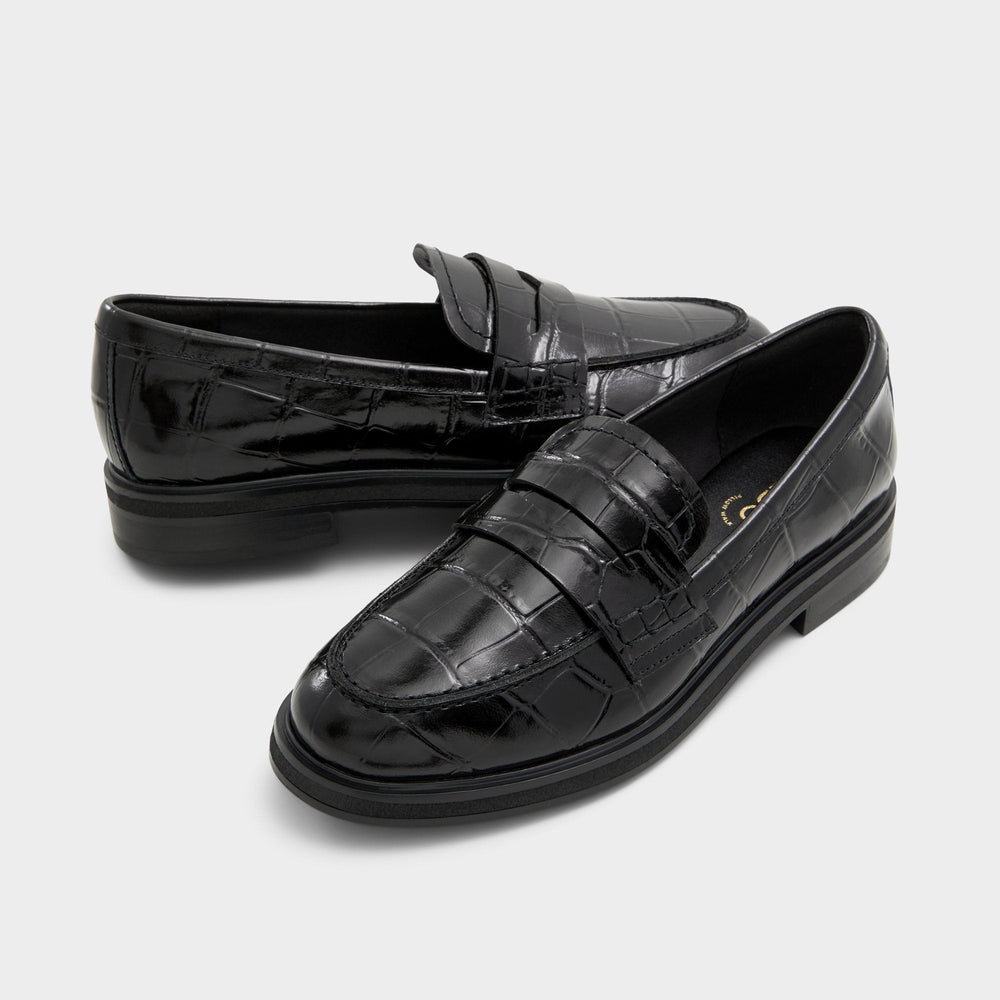 Aldo Lededanten Other Black Women's Loafers & Oxfords - Loafer, Block heel Other Black