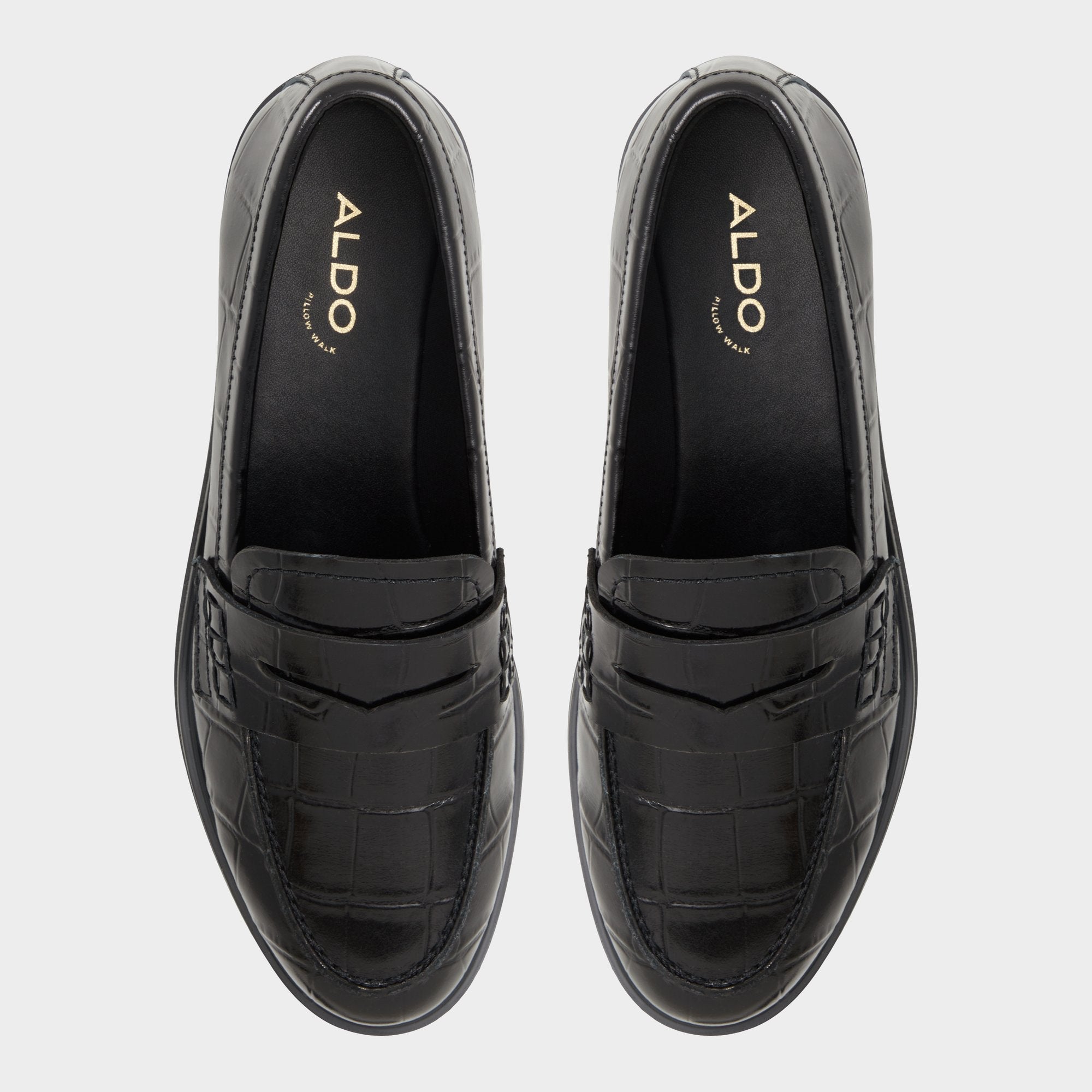 Aldo Lededanten Other Black Women's Loafers & Oxfords - Loafer, Block heel Other Black