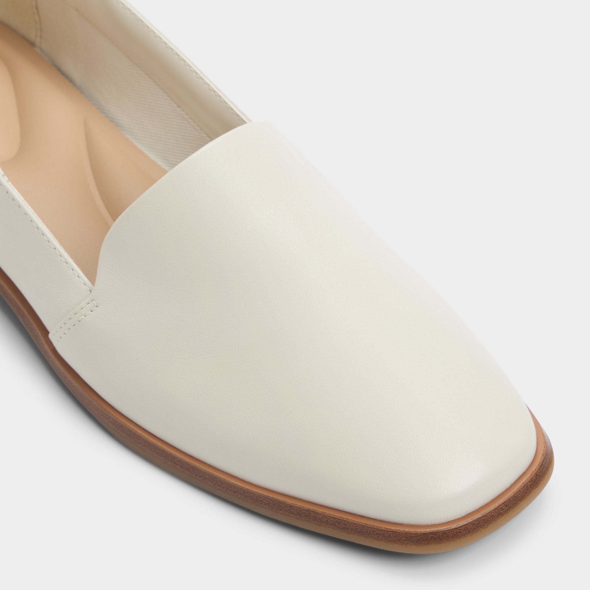 Aldo Caraelia White/Bone Women's Loafers & Oxfords - Loafer White/bone