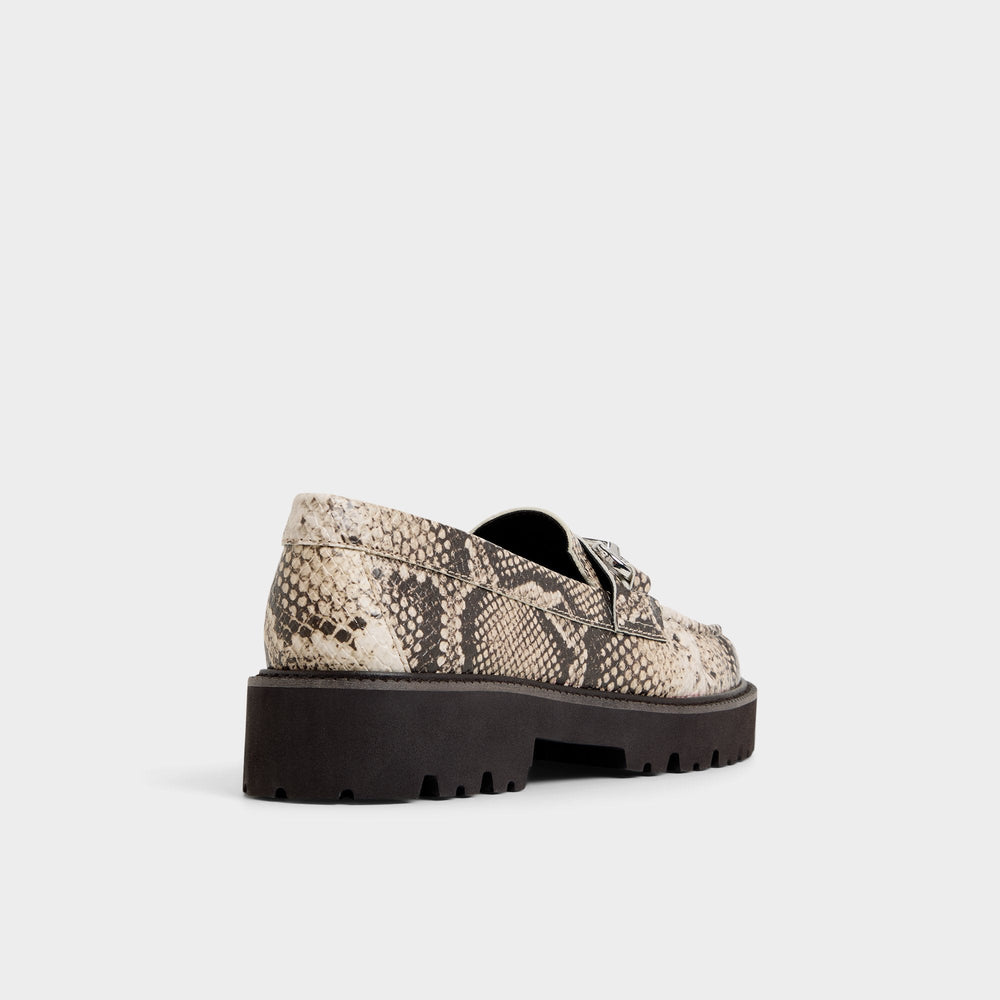 Aldo Danrose in Open Brown - Loafer, Lug sole Open Brown
