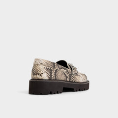 Aldo Danrose in Open Brown - Loafer, Lug sole Open Brown