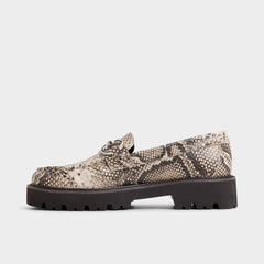 Aldo Danrose in Open Brown - Loafer, Lug sole Open Brown