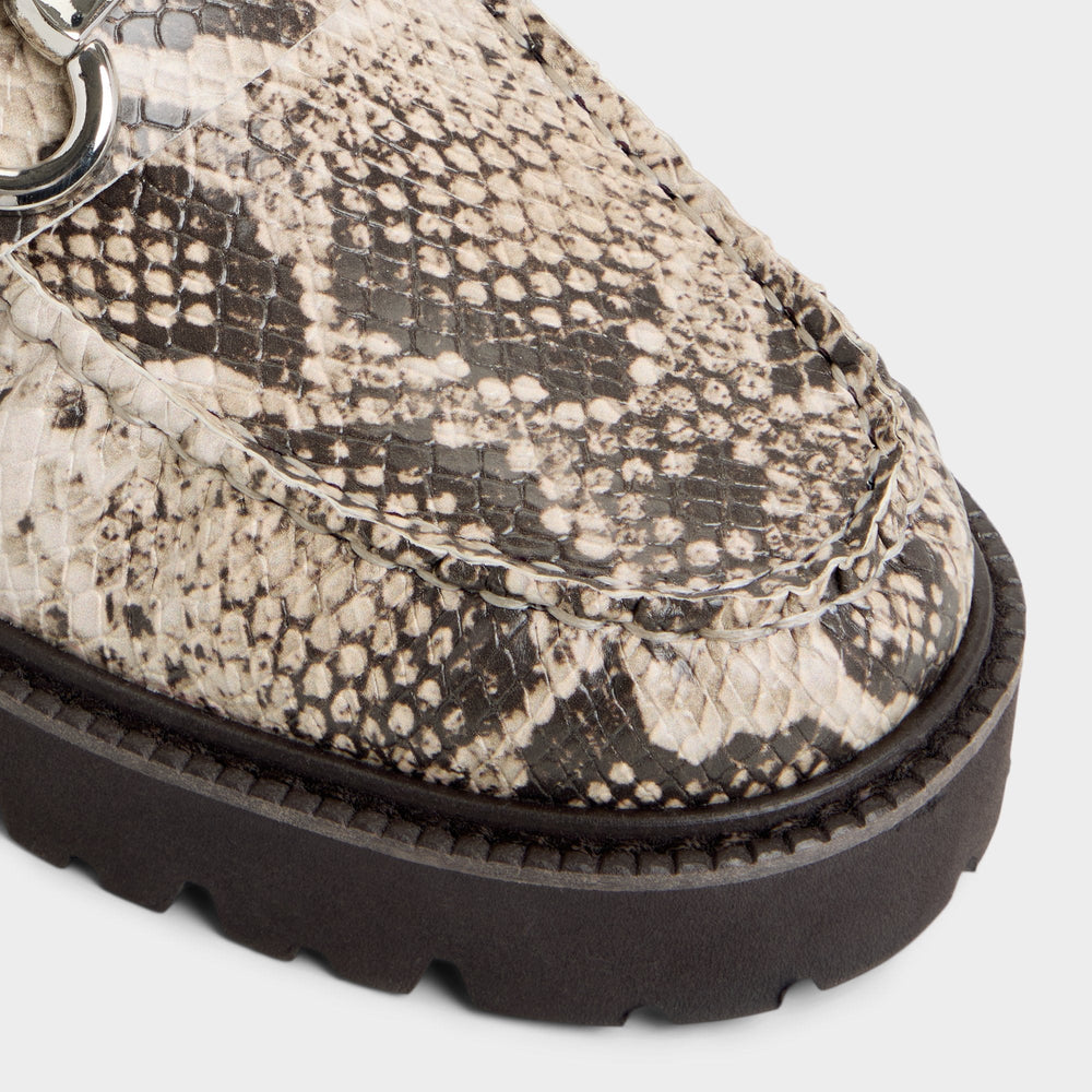 Aldo Danrose in Open Brown - Loafer, Lug sole Open Brown