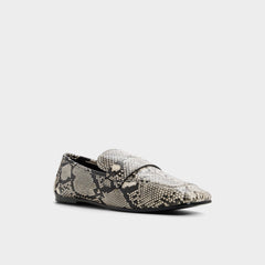 Aldo Bellamyy Black/White Women's Loafers & Oxfords - Loafer Black/White