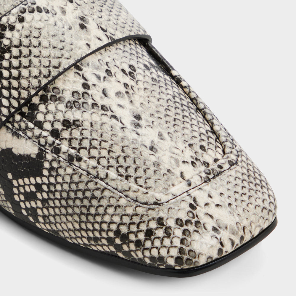 Aldo Bellamyy Black/White Women's Loafers & Oxfords - Loafer Black/White