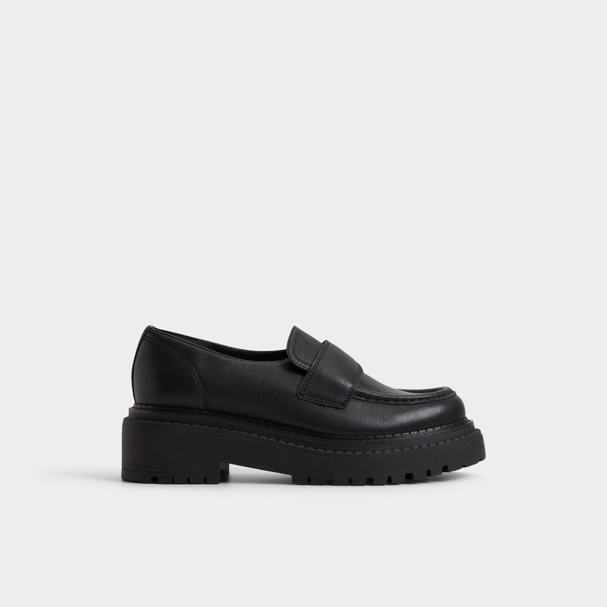 Aldo Miravella in Black - Loafer, Lug sole Black