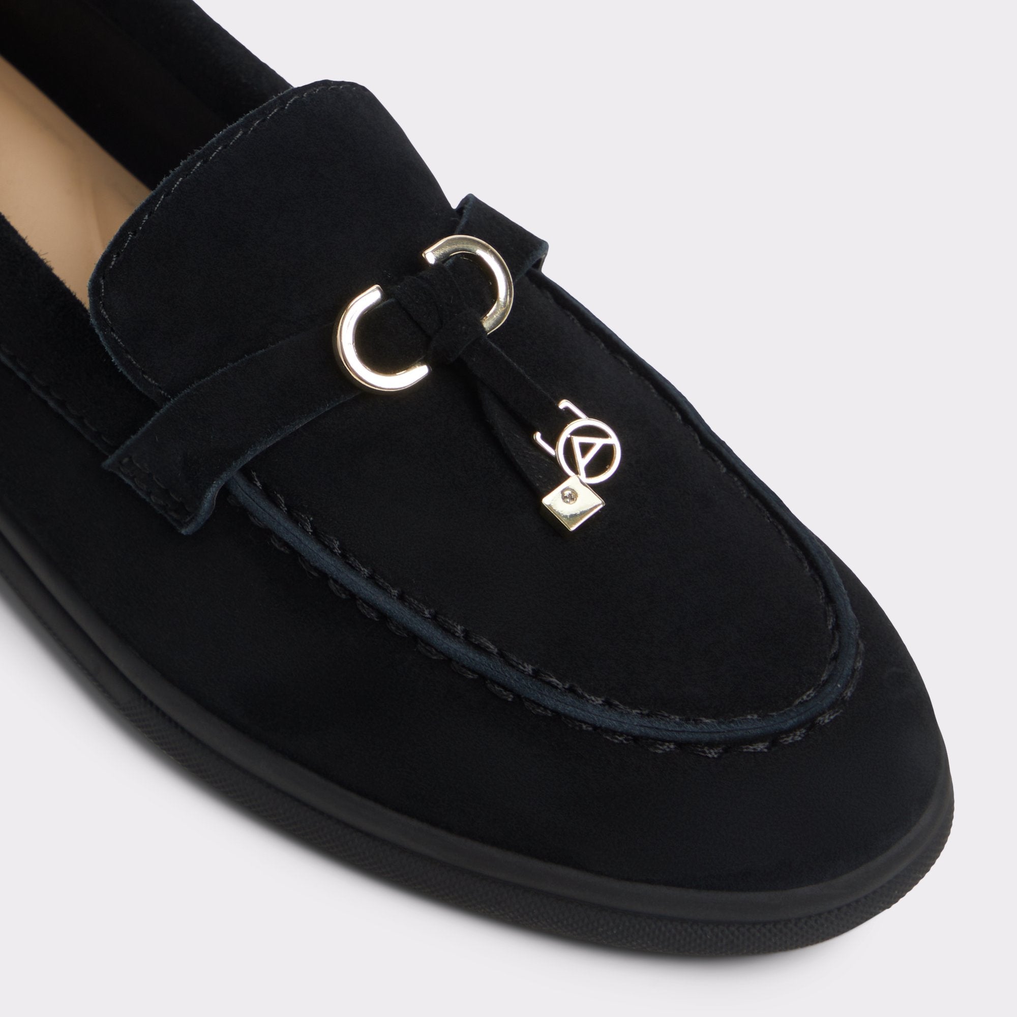 Aldo Creras Open Black Women's Loafers & Oxfords - Loafer Open Black