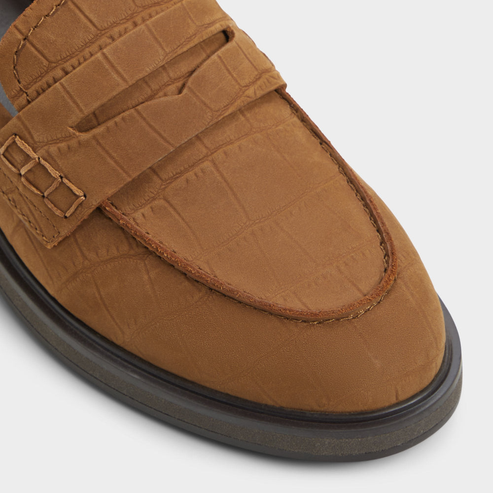 Aldo Lededanten Dark Brown Women's Loafers & Oxfords - Loafer, Block heel Dark Brown