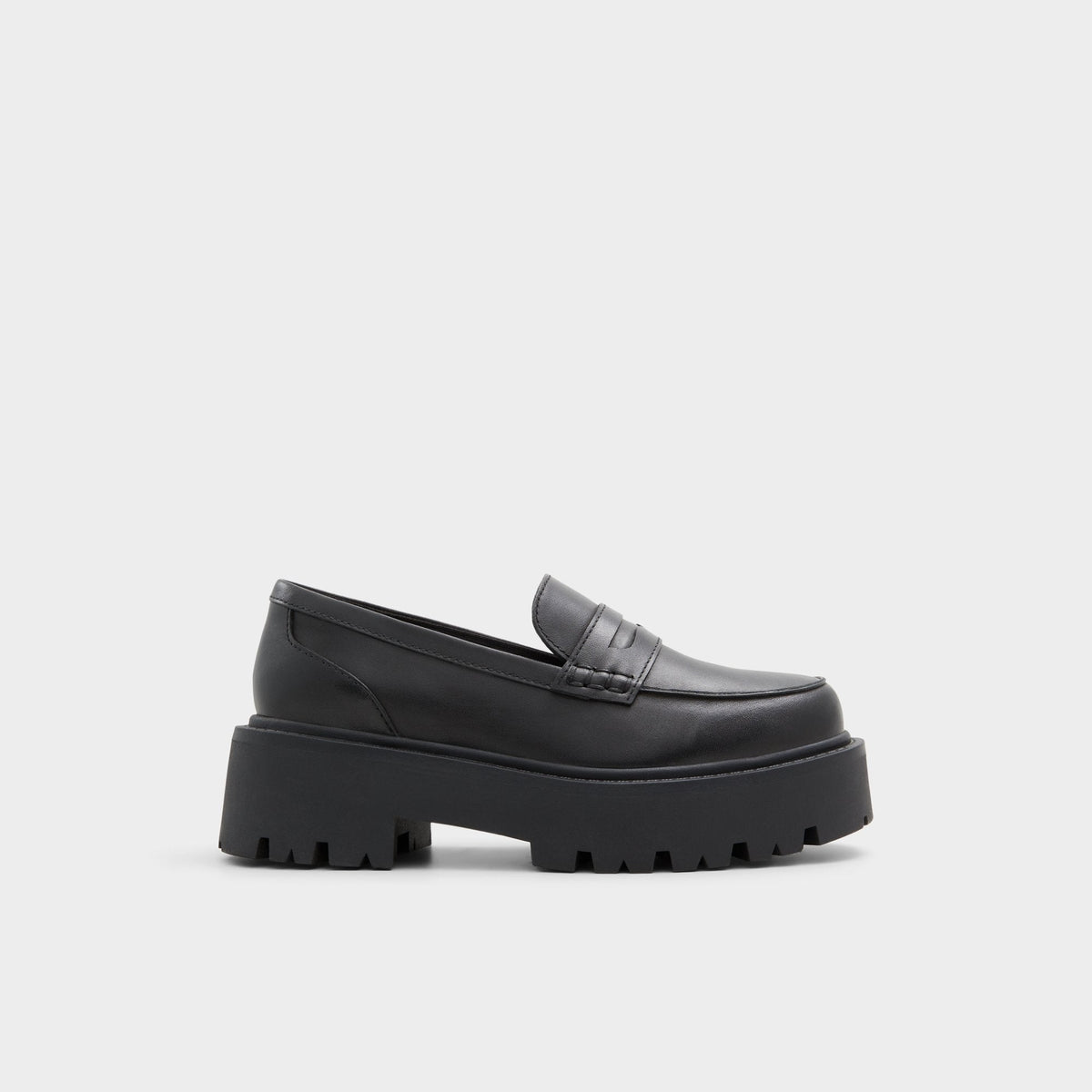 Aldo Cadaycia in Xt Black - Loafer, Lug sole Black