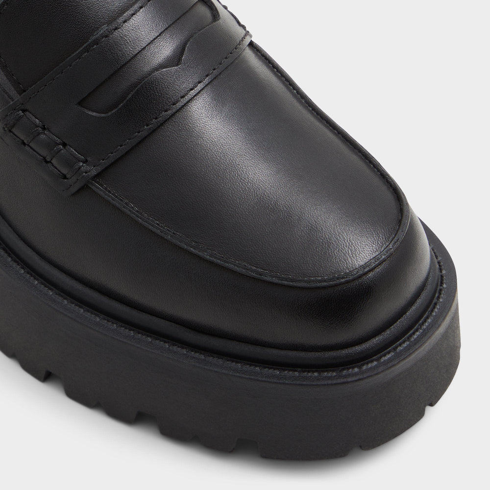 Aldo Cadaycia in Xt Black - Loafer, Lug sole Black