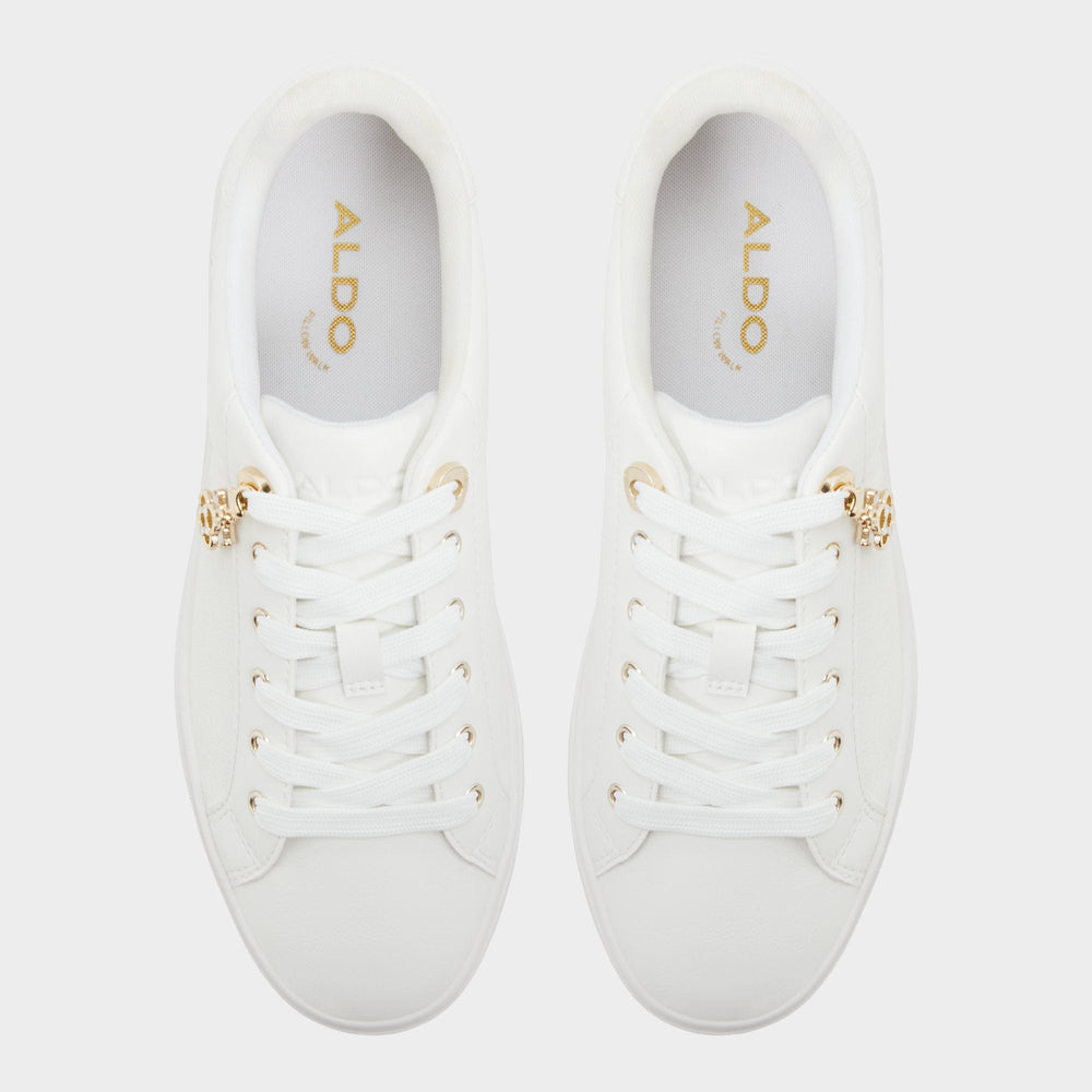 Aldo Elgata in White 14053604 - Sneaker, Cup sole White