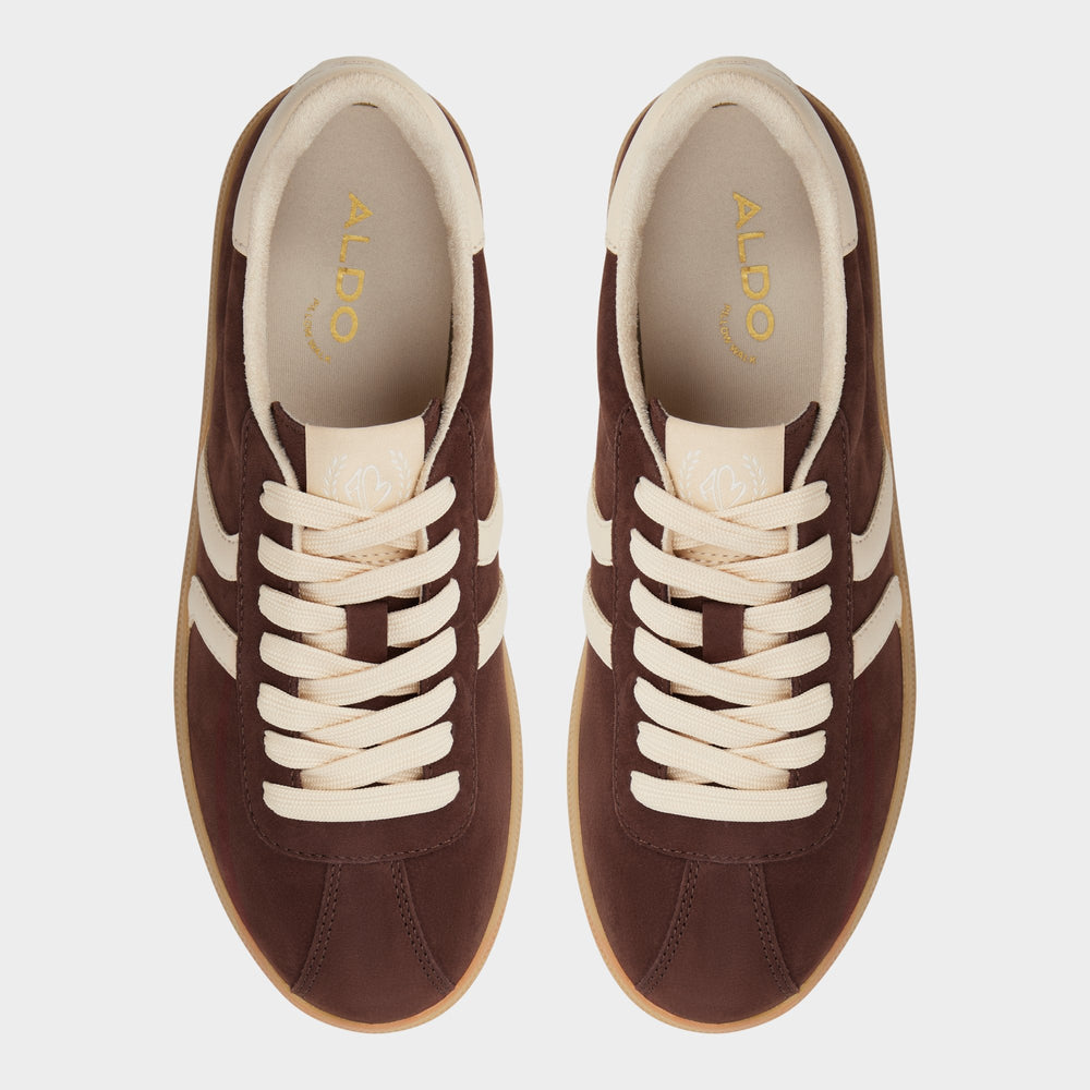 Aldo Chicsneaker in Dark Brown - Sneaker, Cup sole Dark brown