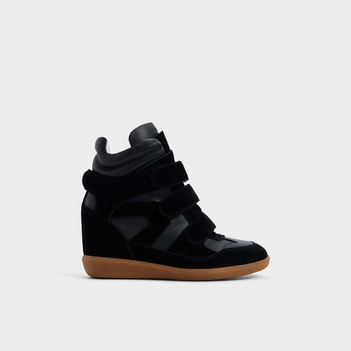Aldo Bellissamo in Black - Wedge sneaker, Wedge heel Black