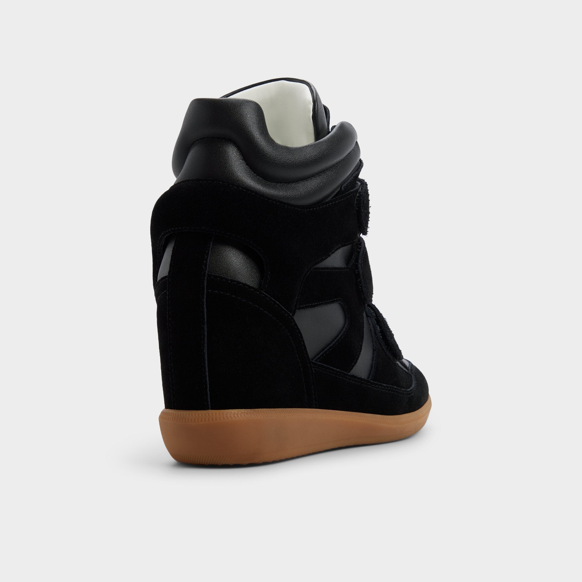 Aldo Bellissamo in Black - Wedge sneaker, Wedge heel Black
