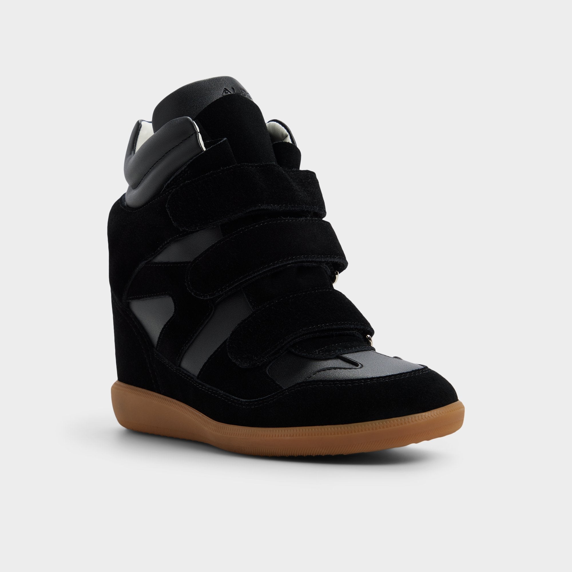 Aldo Bellissamo in Black - Wedge sneaker, Wedge heel Black