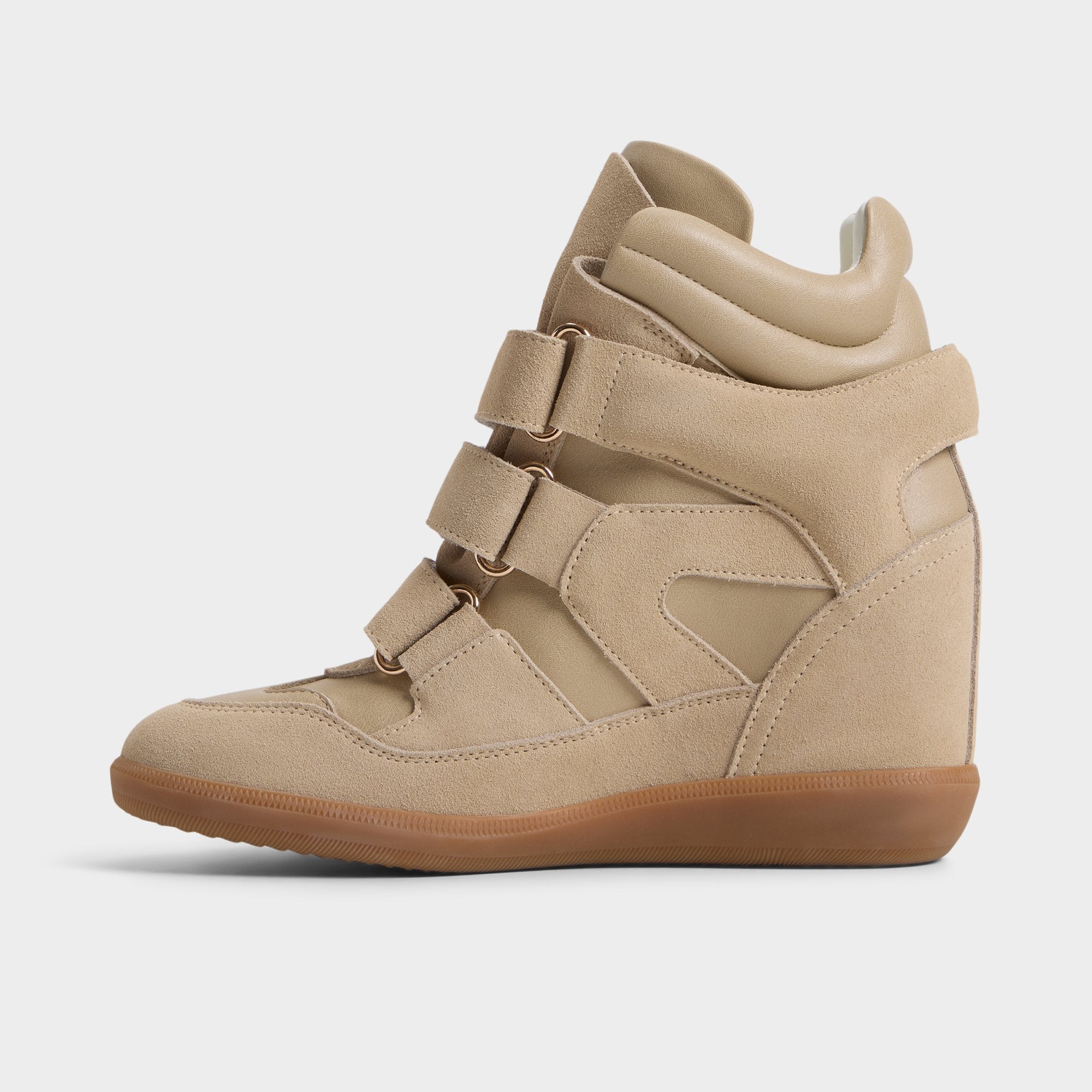 Aldo Bellissamo in Sand - Wedge sneaker, Wedge heel Sand