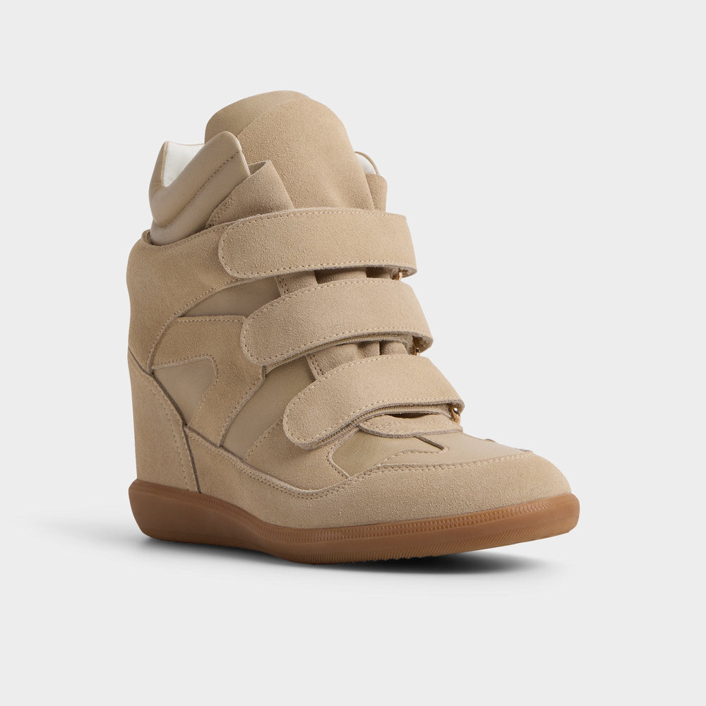 Aldo Bellissamo in Sand - Wedge sneaker, Wedge heel Sand