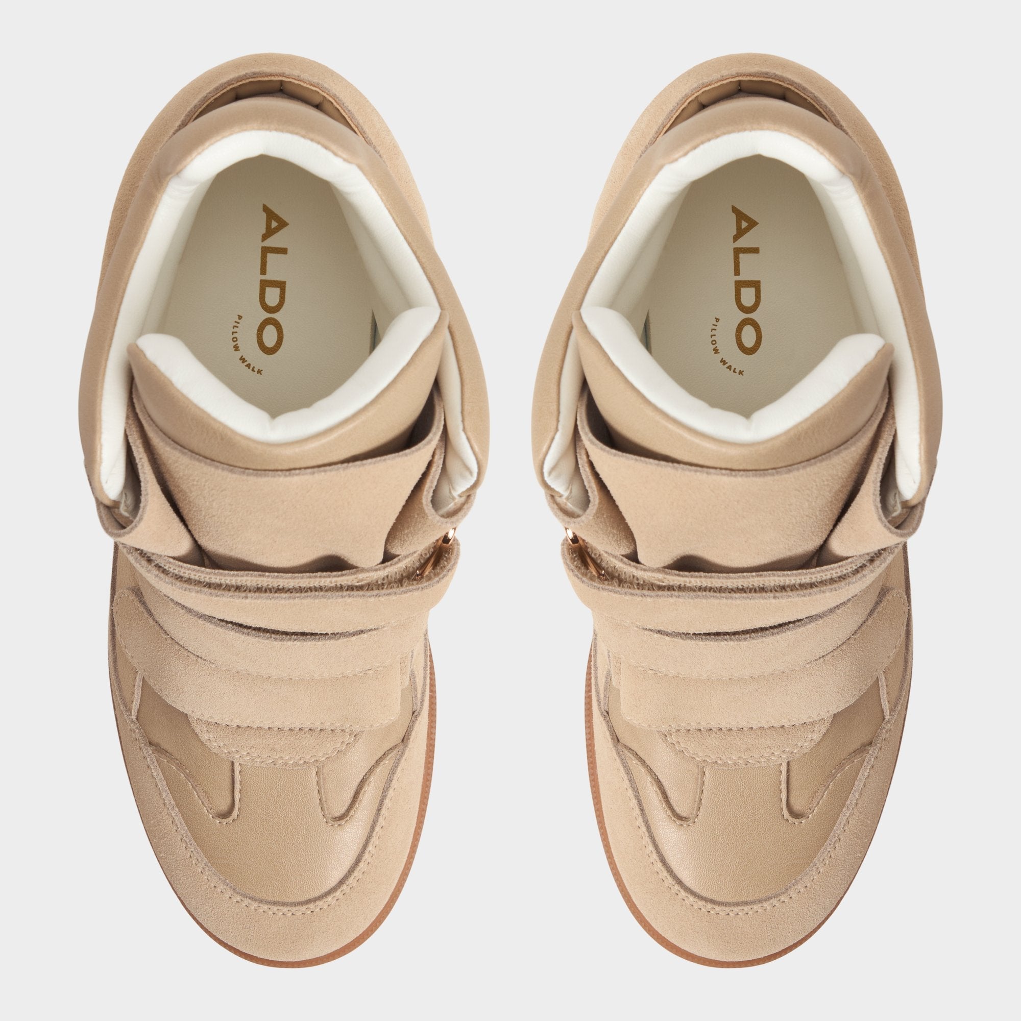 Aldo Bellissamo in Sand - Wedge sneaker, Wedge heel Sand