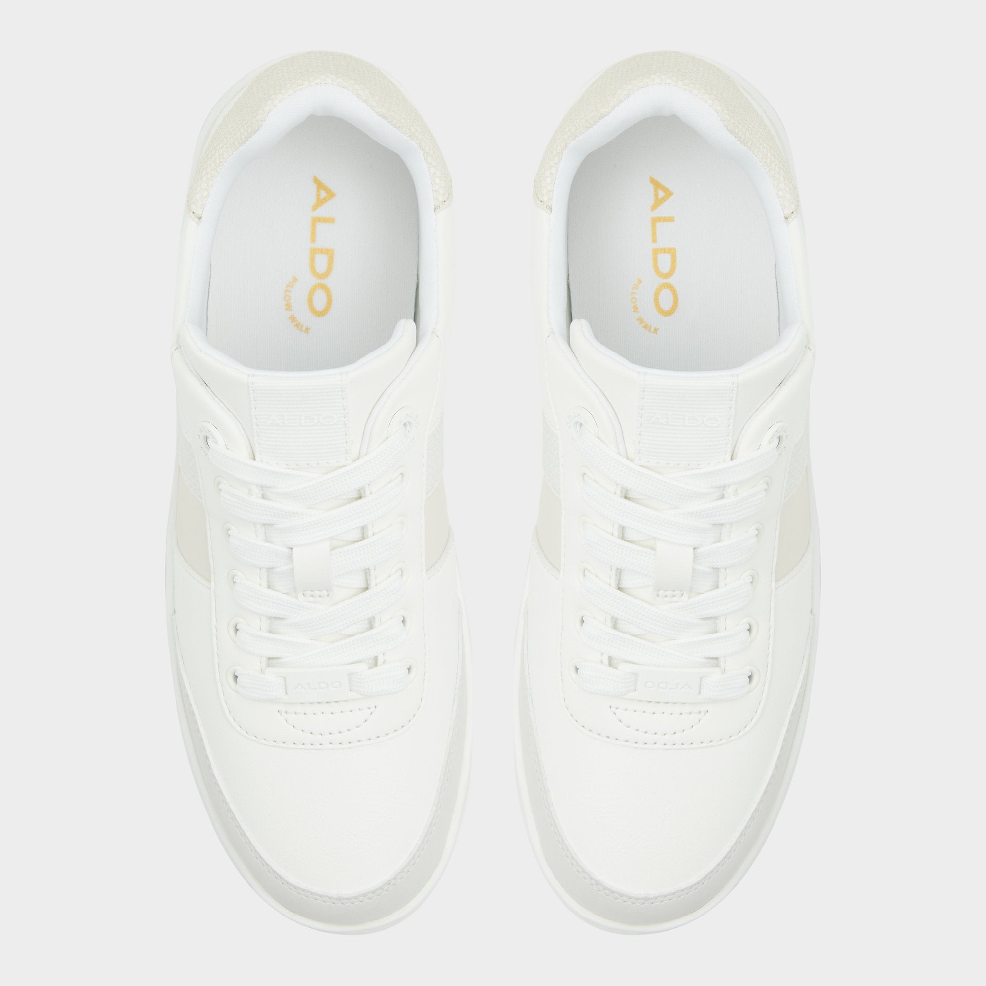 Aldo Hestia White Women's Low top sneakers - Low top sneaker, Cup sole White
