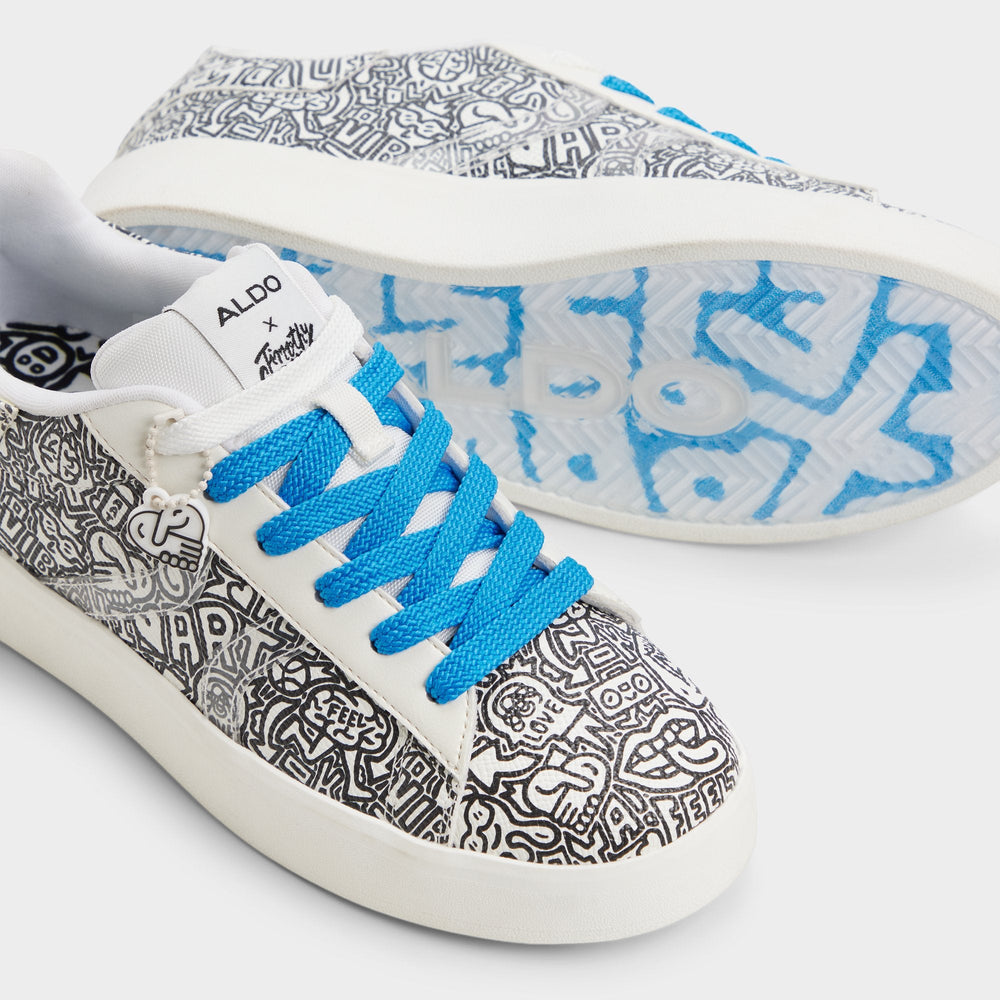 Aldo Timothy in Goodman White Black14038432 - Low top sneaker, Cup sole White/Black