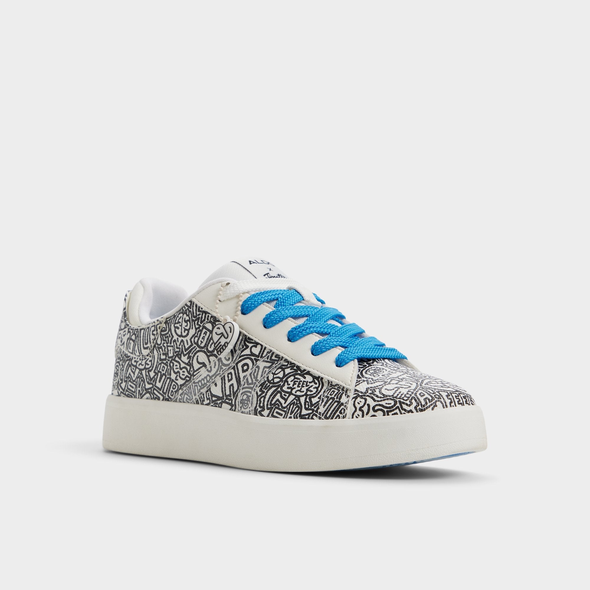 Aldo Timothy in Goodman White Black14038432 - Low top sneaker, Cup sole White/Black