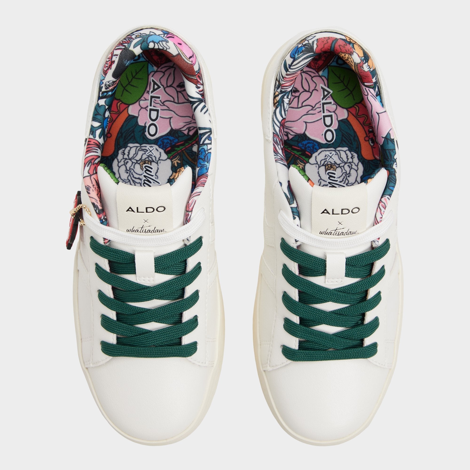 Aldo Whatisadam in White Multi 14038437 - Low top sneaker, Cup sole White Multi